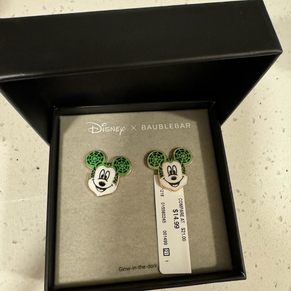 NWT Disney Halloween Baublebar Earrings
